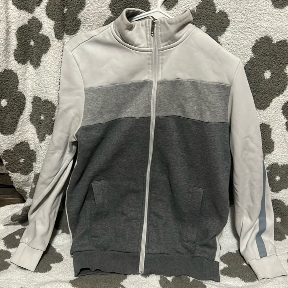 calvin klein long sleeve zip up